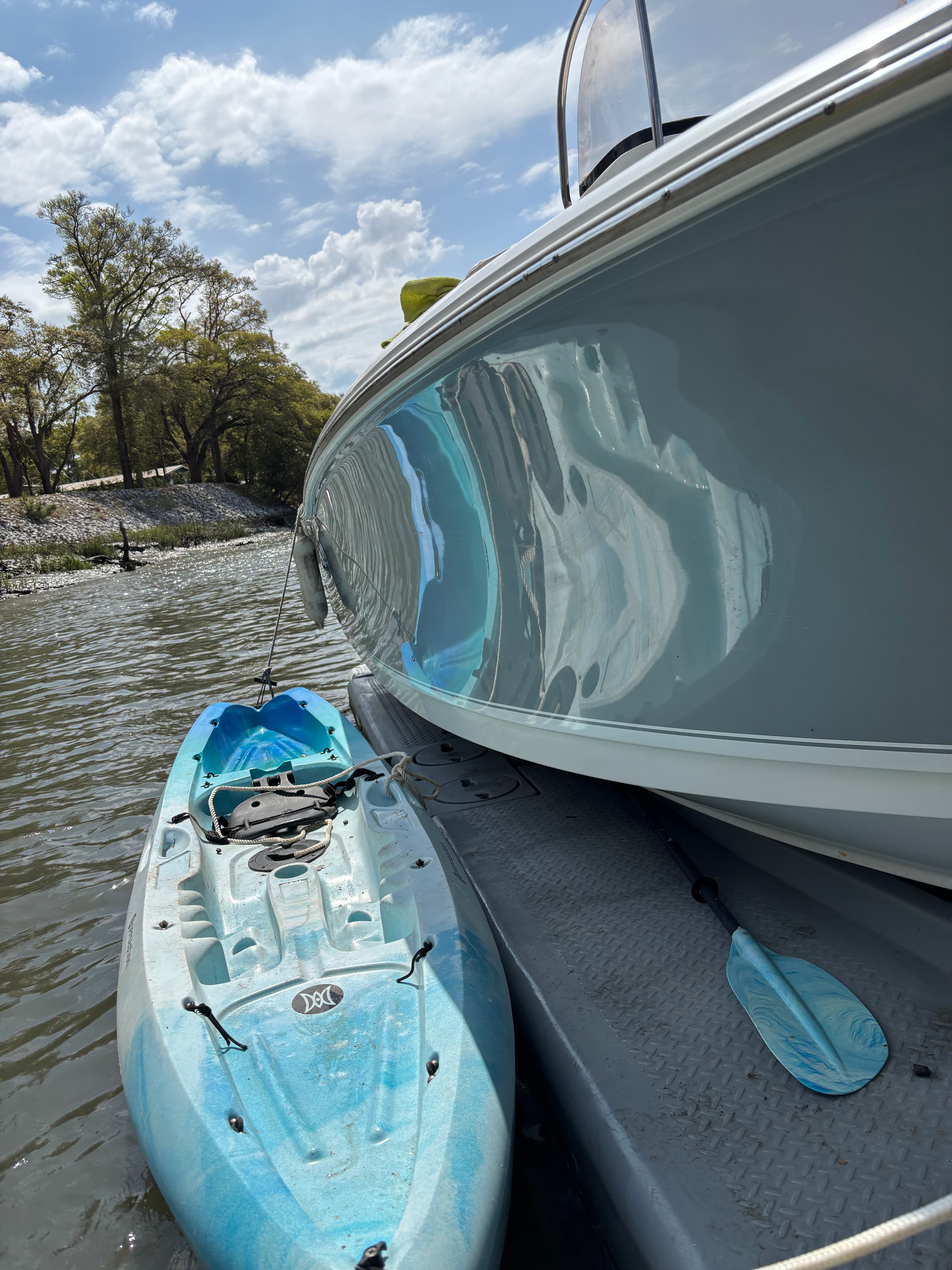 Sea Hunt hull detail