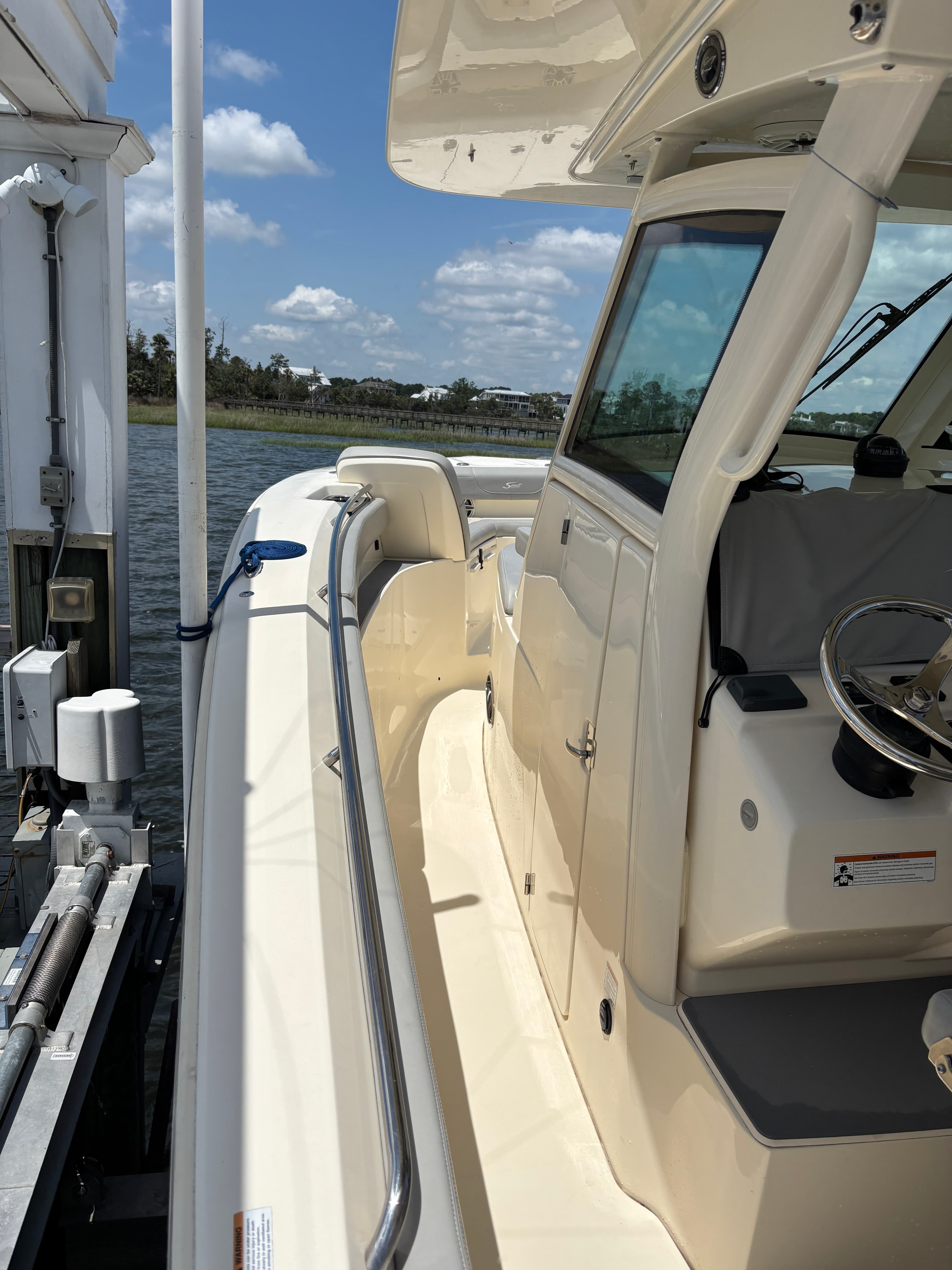 Scout interior detail