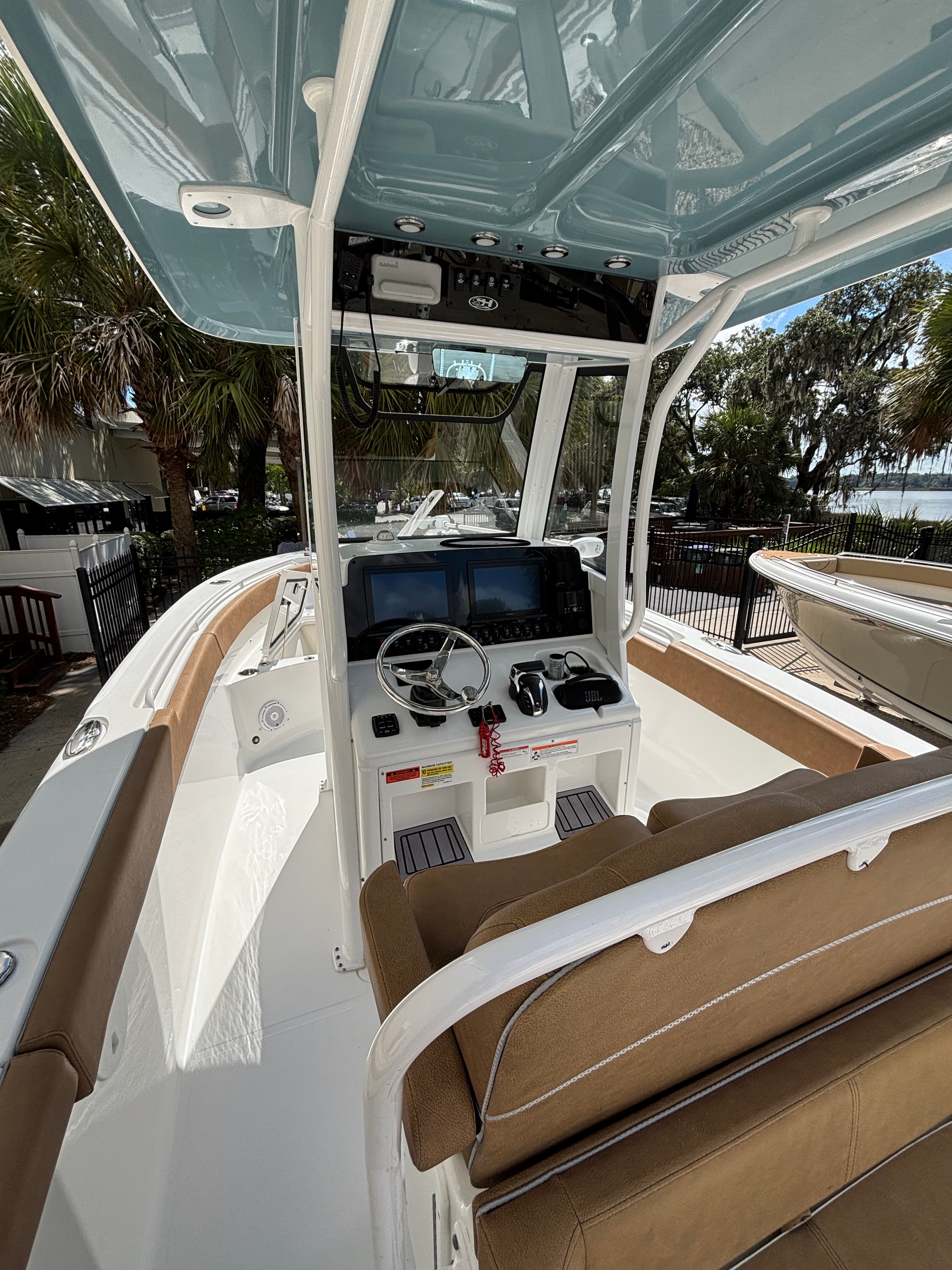 Sea Hunt sky blue interior