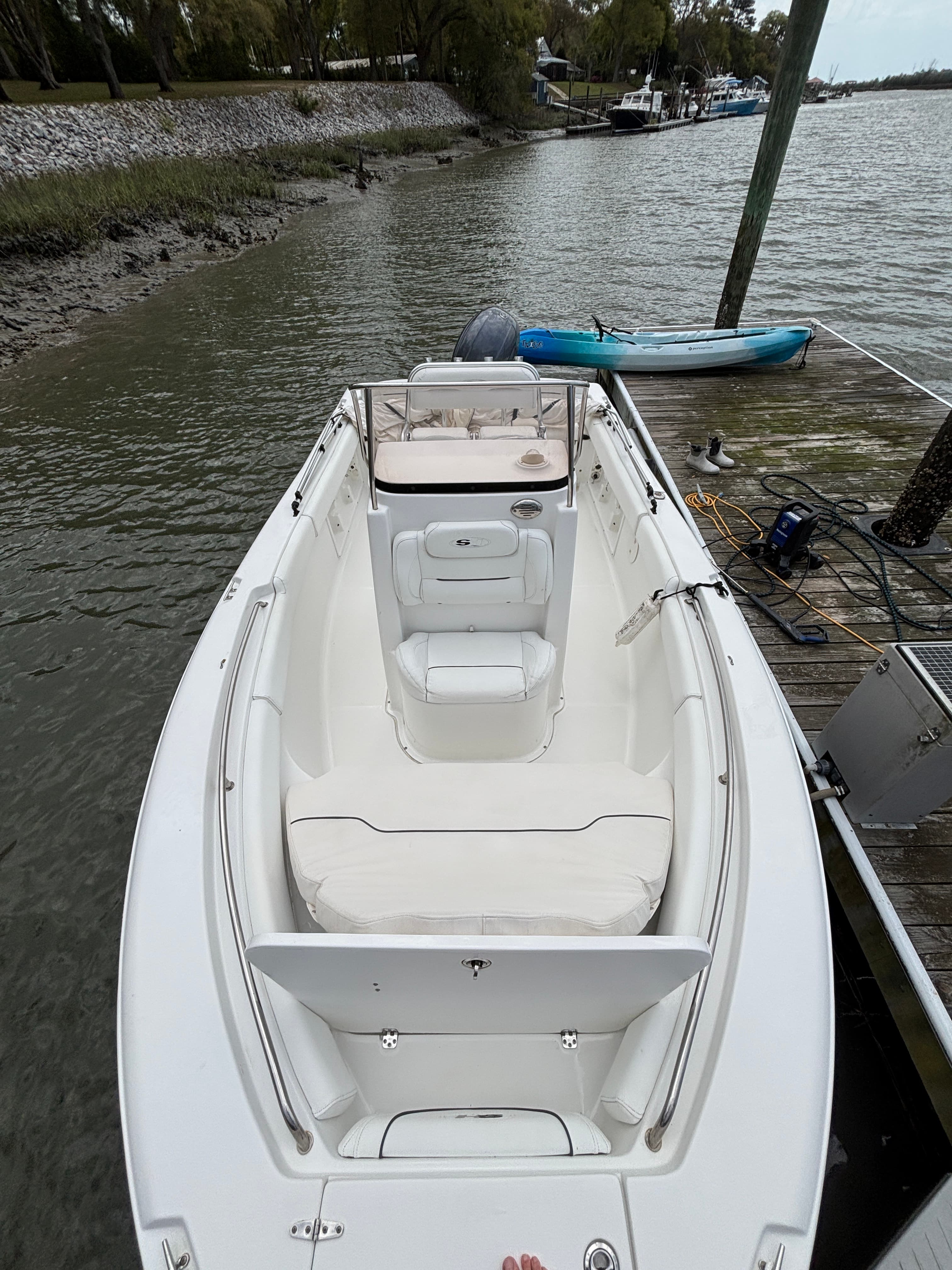20' Sea Hunt detailing