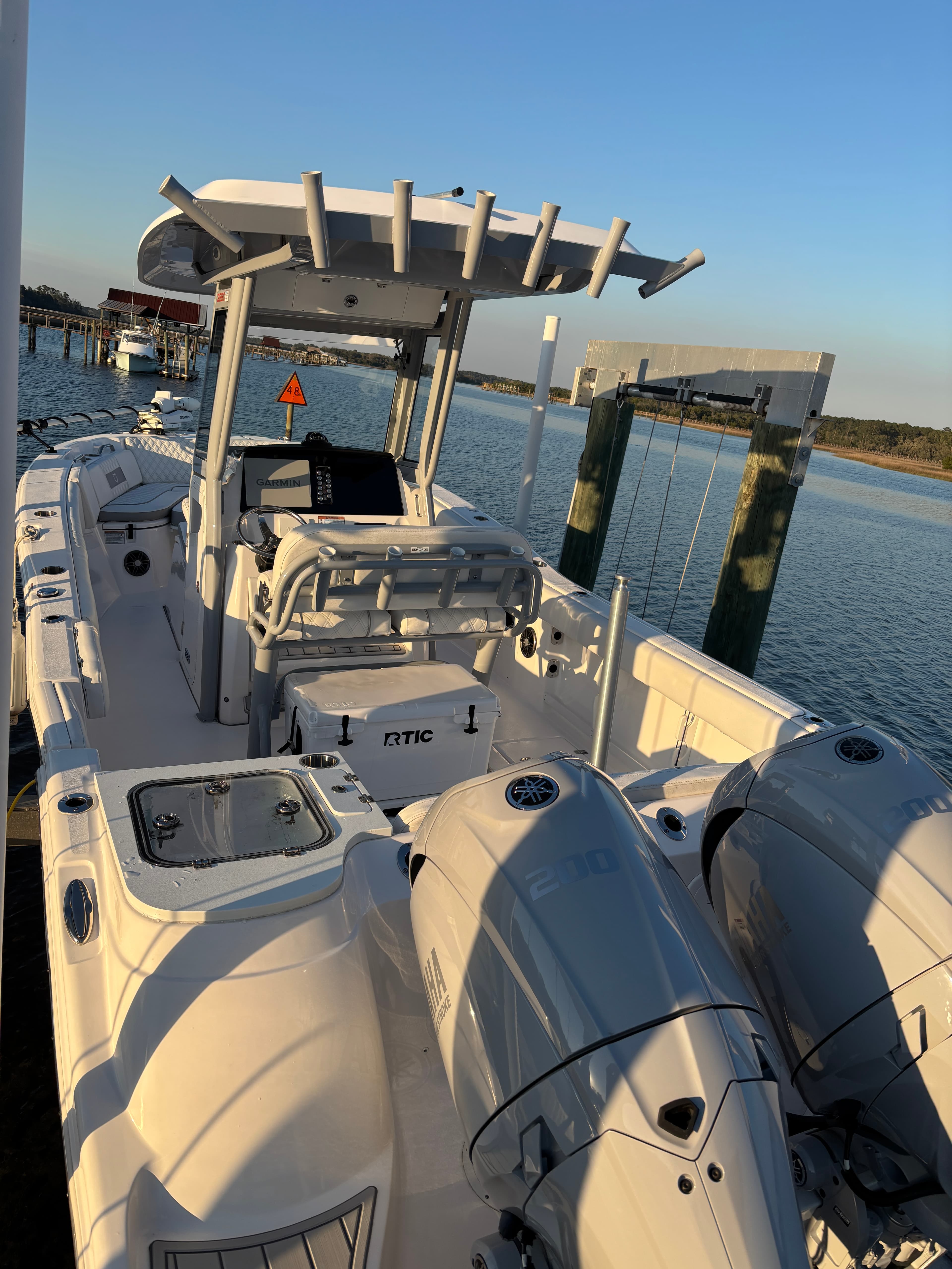 Sea Fox center console